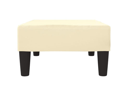 Poggiapiedi Crema 78x56x32 Similpelle 2 39825ZHKU