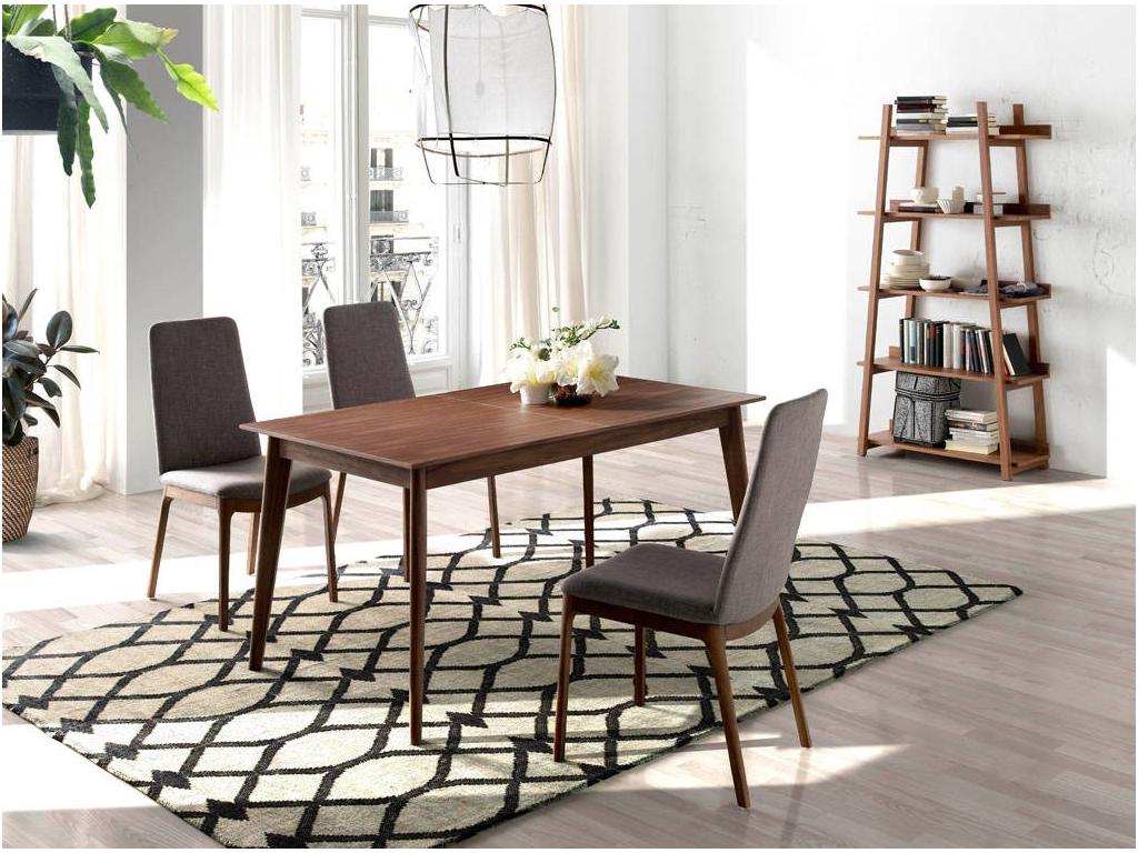 Sedia Lazy in tessuto e legno di frassino, finitura noce - Set da 2 - Maisonpuretop Colore 53 91023PAQL