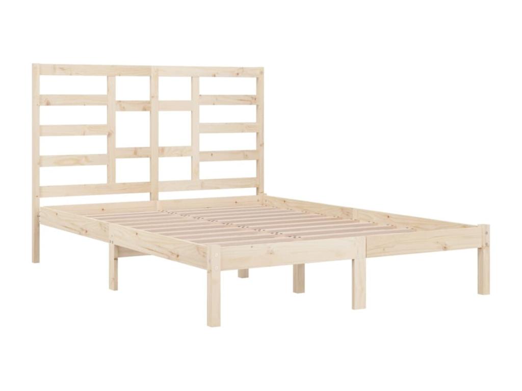 Struttura letto in legno massello 150x200 cm Extra Large 91259CLLP