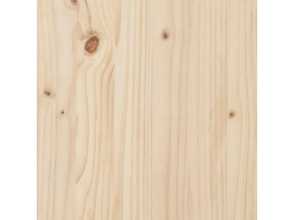 Struttura letto in legno massello di pino 120x200 cm 61782IOAA