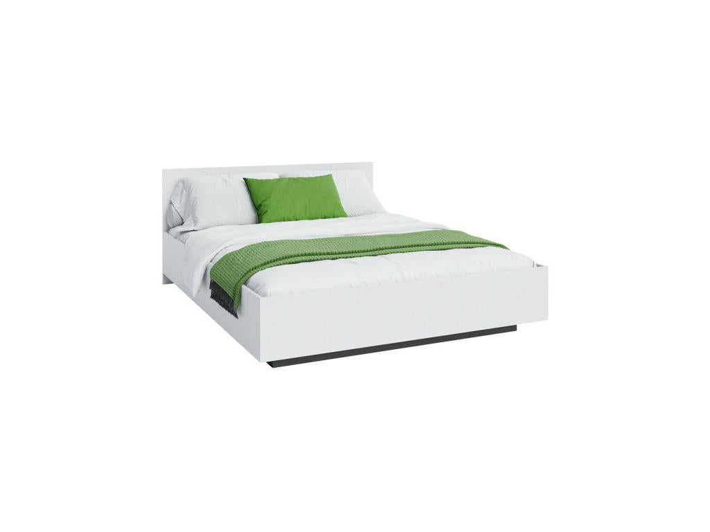 Letto contenitore Peru 140x200 cm con rete a doghe sollevabile di Artvivrestore, Bianco 72259NZIX