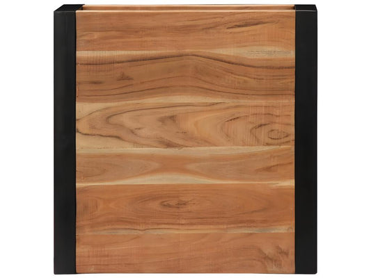 Tavolino da caffè 60x60x40 cm Legno massello Maisonpuretop 11761YAUJ