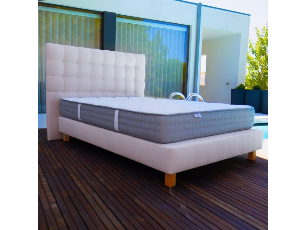 Testiera per letto matrimoniale Maisonpuretop, gamma hotel Maisonpuretop, rivestita con tessuti di alta qualità, 160x122 cm, 96536CYVW