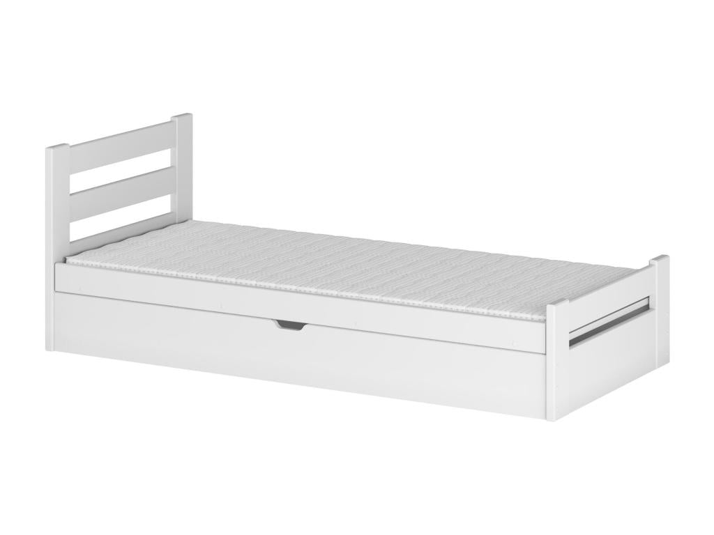 Artvivrestore KSB002 Letto per bambini 80x180 cm Bianco 98826XNEN