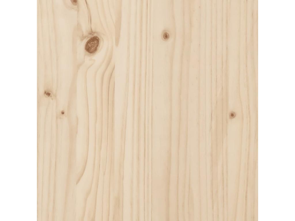 Struttura letto in legno massello 140x190 cm 12799YOSA