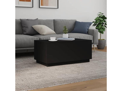 Tavolino con luci LED Maisonpuretopères, nero, 90x50x40 cm, 99880HNJC