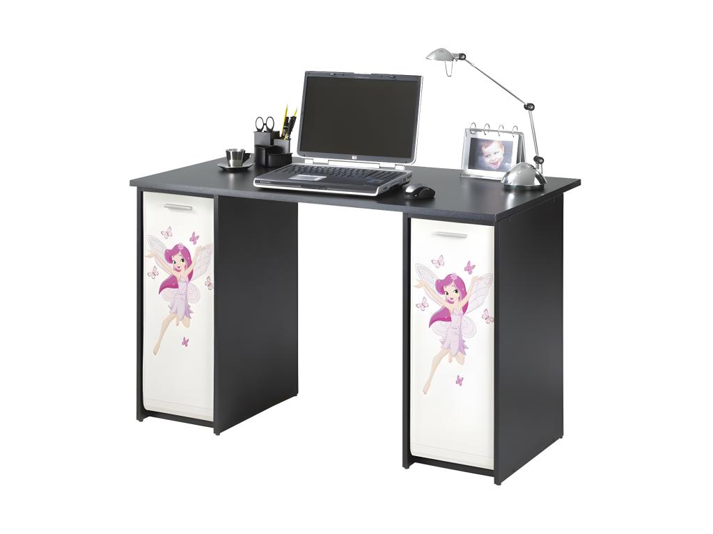 Scrivania con piano a rullo nero - Artvivrestore n 15 45096IIDO