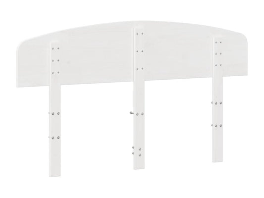 Testiera bianca 140cm in legno massello di pino 69446WFNQ