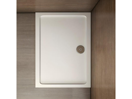 Piatto doccia bianco 150x90x3cm rettangolare Piatto doccia antiscivolo extrapiatto Maisonpuretop coat modello Classic 04979RRXX