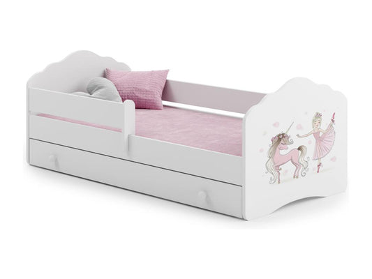 Maisonpuretop KSB015 Letto per bambini 78x144x65 Bianco 75120BUIY