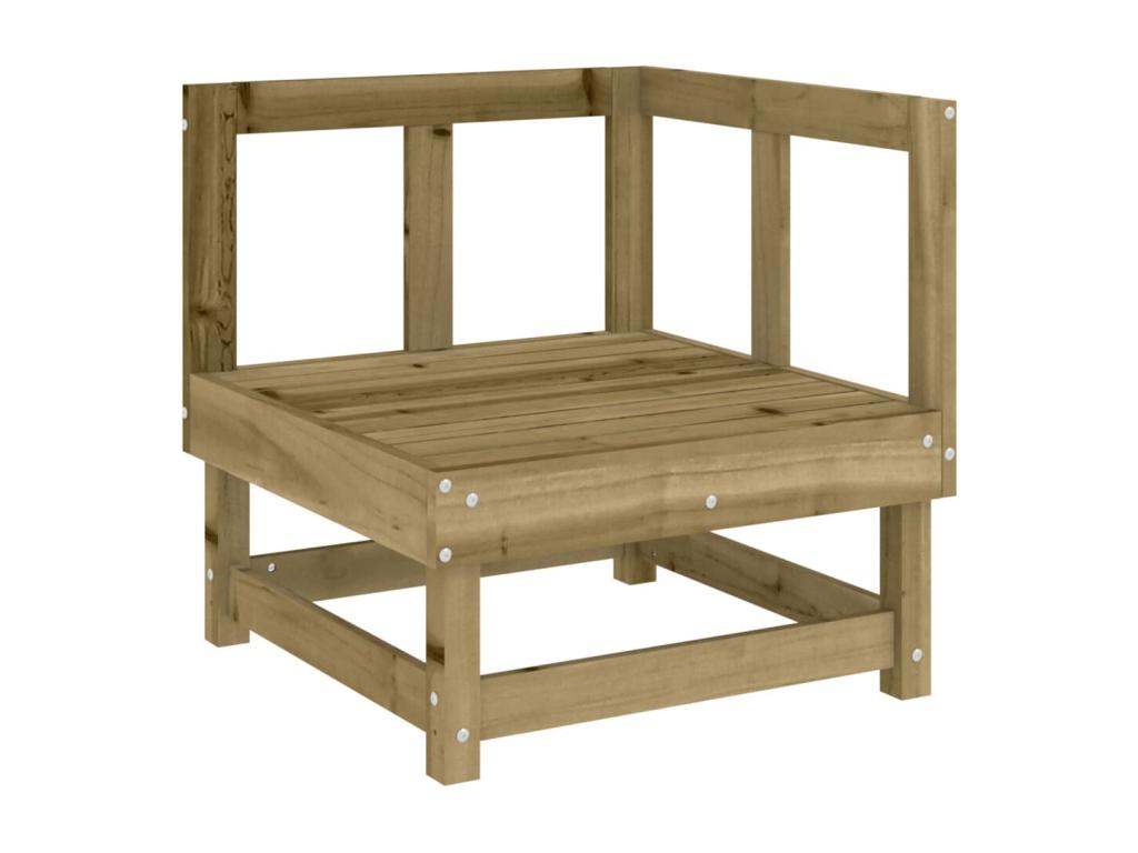 Set di mobili da giardino 7 pezzi in legno di pino impregnato 53367LAWR