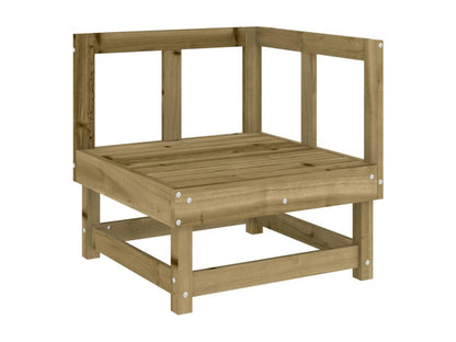 Set di mobili da giardino 7 pezzi in legno di pino impregnato 53367LAWR