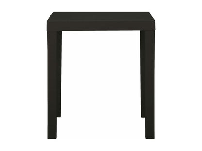 Artvivrestore Premium - Tavolo da giardino antracite 79x65x72 cm Plastica 64060LXNH