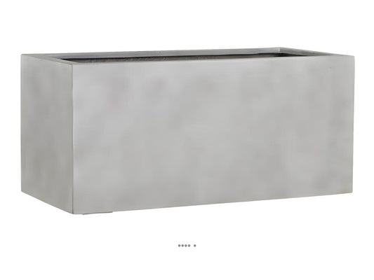 Artvivrestore Fioriera in fibra di vetro - Fioriera da esterno L77x37xH37cm Sabbia - Altezza 37 cm - Colore sabbia 45312QATS