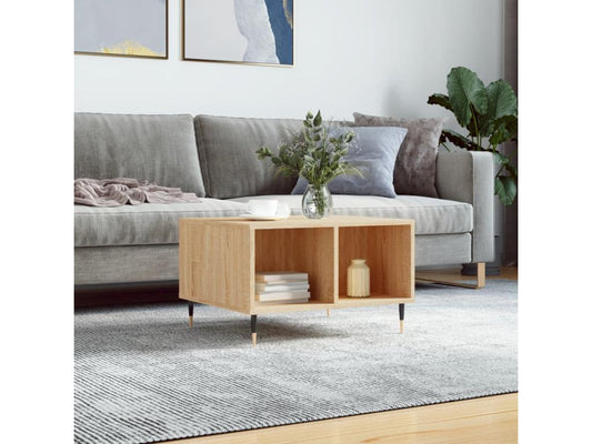 Tavolino da caffè, Rovere, Artvivrestore, 60x50x36,5 cm, Legno ingegnerizzato, 07917WIGM