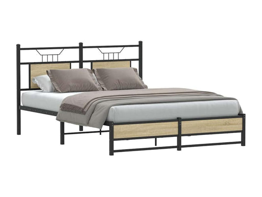 Struttura letto Calmetop in rovere (senza materasso) 137x190 cm 47892DSAG