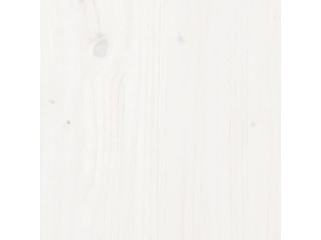 Struttura letto per bambini con cassetti, bianco, 80x200 cm, legno di pino massiccio, 76206QWZN