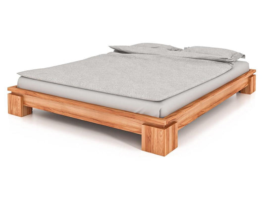 Artvivrestore - Giroletto senza testiera 140x200 in massello di faggio oliato naturale 02341OYQZ