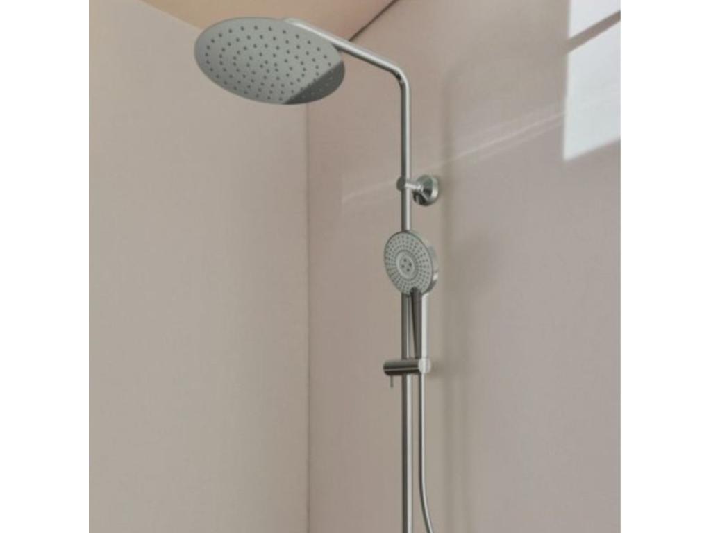 Colonna doccia termostatica Maisonpuretop, doccetta rotonda Maisonpuretop S200, detergente BRIOCHIN Ecocert 15285USLF