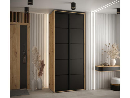 Armadio scorrevole a 4 ante Artvivrestore 235.2/110/60 2 ante Artvivrestore/Nero/Nero 00282YFAP