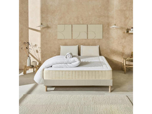 Artvivrestore - SYMPHONIE 2.0 Ready-to-Sleep Pack 140x200 cm - Materasso in memory foam, rete, accessori 76652JARQ