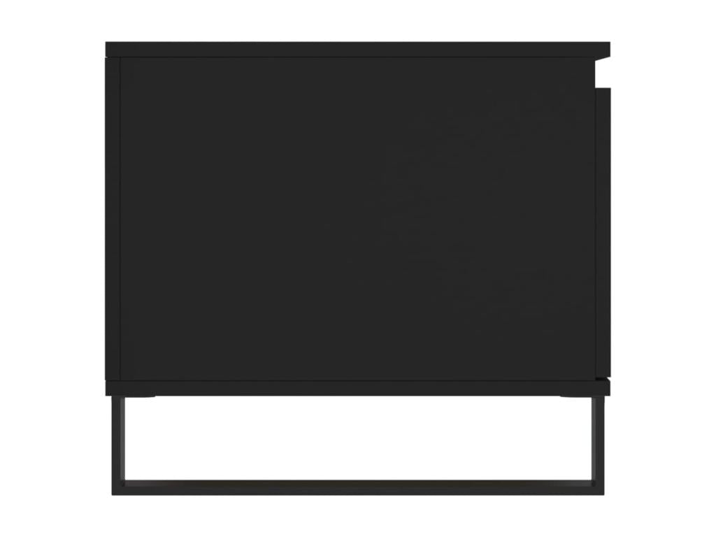 Tavolino da caffè, nero, 100x50x45 cm, legno ingegnerizzato, 01679IQXX