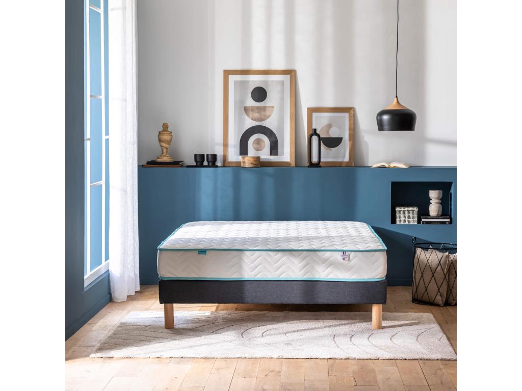 Materasso a molle insacchettate Artvivrestore, rigido e confortevole, 140x190 cm, 68836EFAC