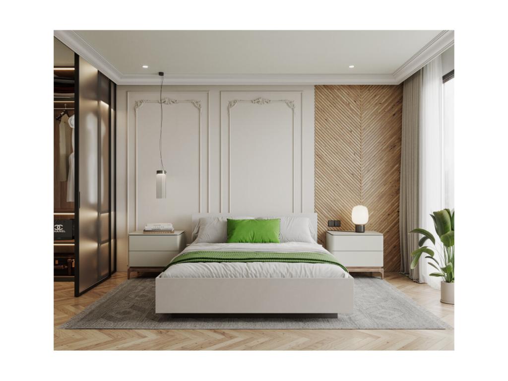 Letto contenitore Peru 140x200 cm con rete a doghe sollevabile di Artvivrestore, Bianco 72259NZIX