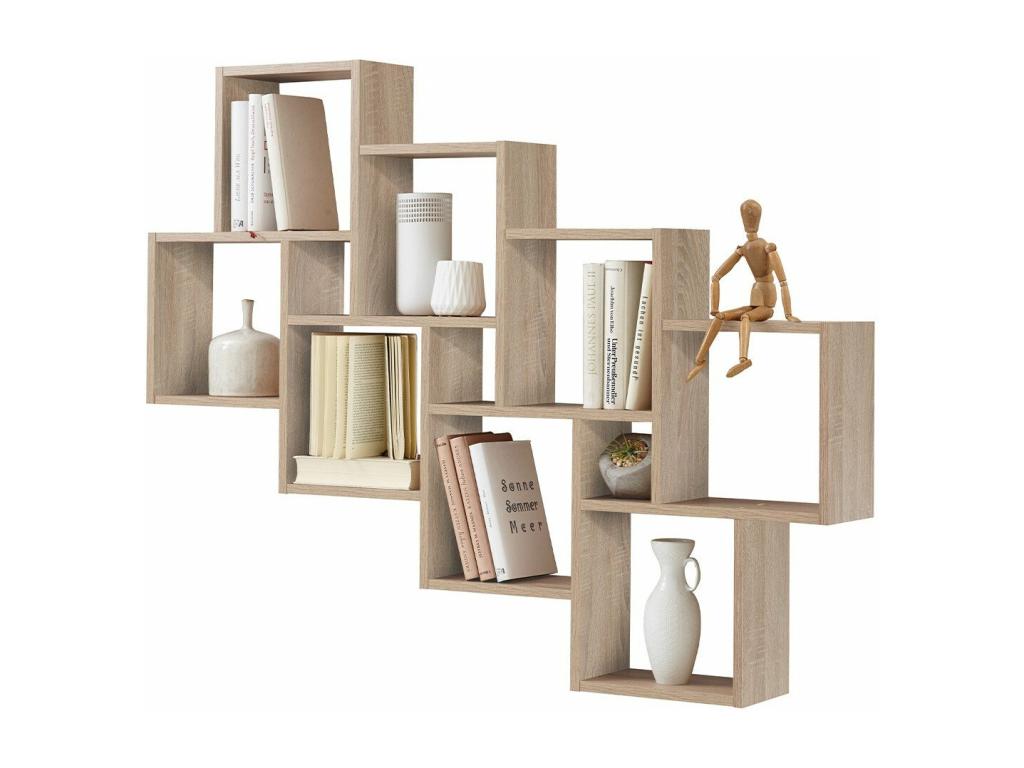 Mensola da parete di design Artvivrestore 120 cm naturale 30490VDZJ