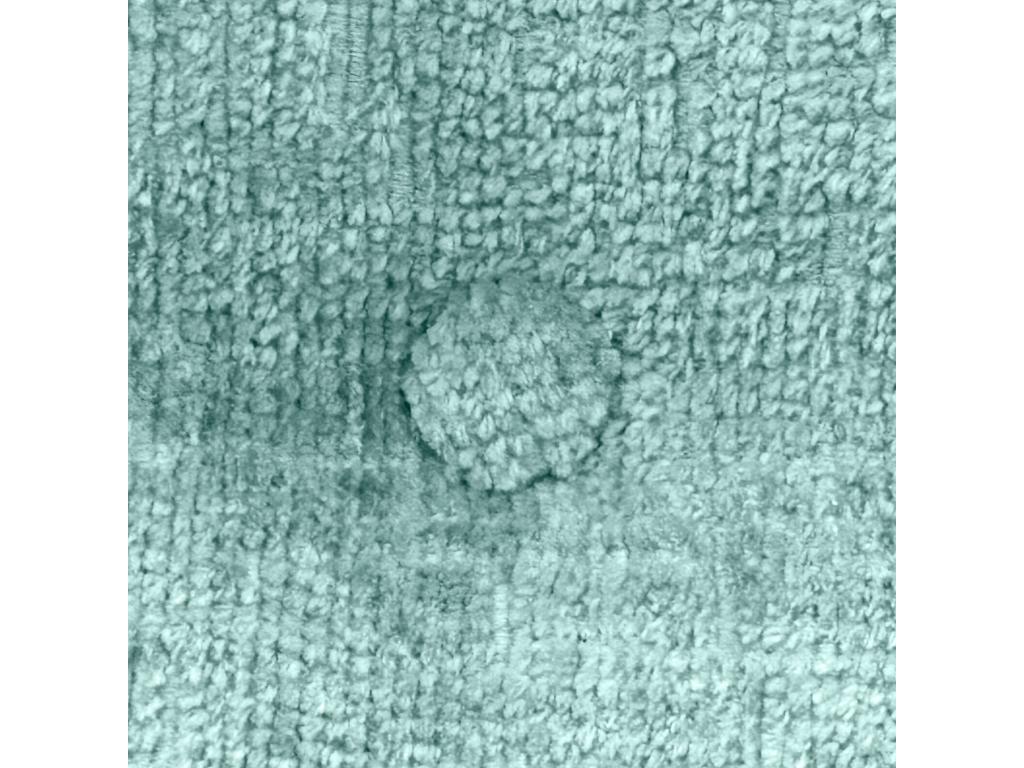 Artvivrestore Testiera in lana naturale con bottoni 150x105cm e gambe del letto 150cm - Verde Artvivrestore 37395YUFP