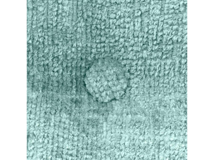 Artvivrestore Testiera in lana naturale con bottoni 150x105cm e gambe del letto 150cm - Verde Artvivrestore 37395YUFP