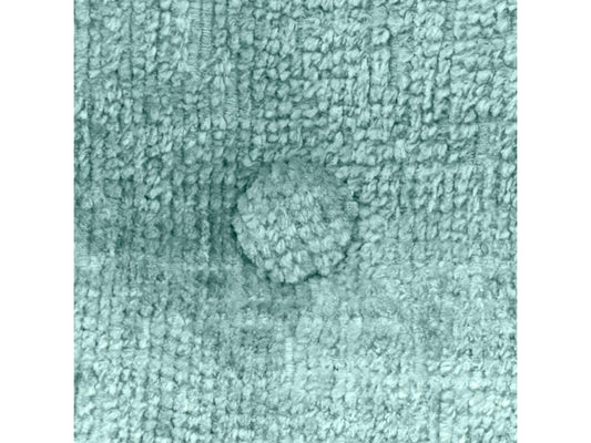 Artvivrestore Testiera in lana naturale con bottoni 150x105cm e gambe del letto 150cm - Verde Artvivrestore 37395YUFP