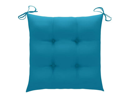 Sedie pieghevoli da esterno 4 pezzi con cuscini, legno Calmetop, 31 89292LAJP