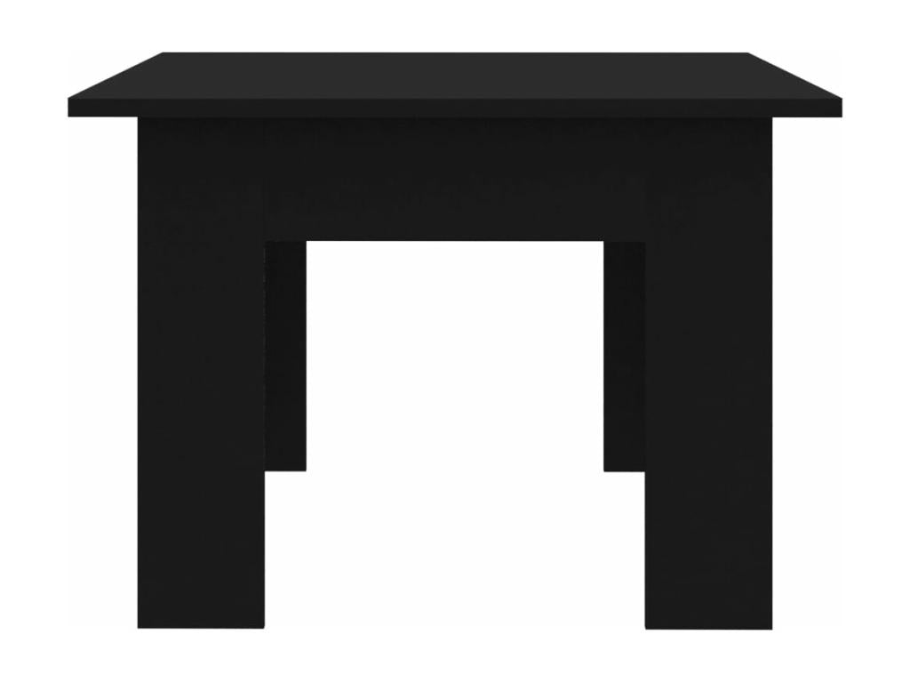 Tavolino nero 100x60x42 cm Truciolare 75974LIUC