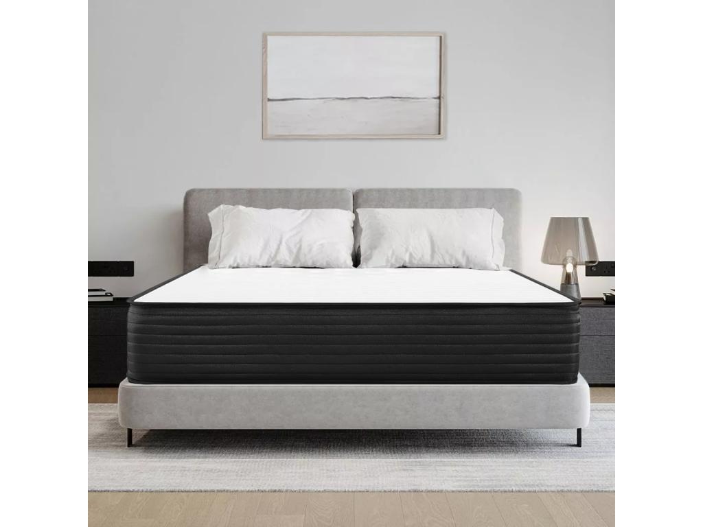 Materasso in schiuma 140x200 cm - Materasso matrimoniale, spessore 24 cm - Materasso per adulti e bambini 69445TNEI