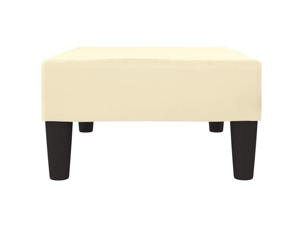 Poggiapiedi Crema 78x56x32 Similpelle 2 39825ZHKU