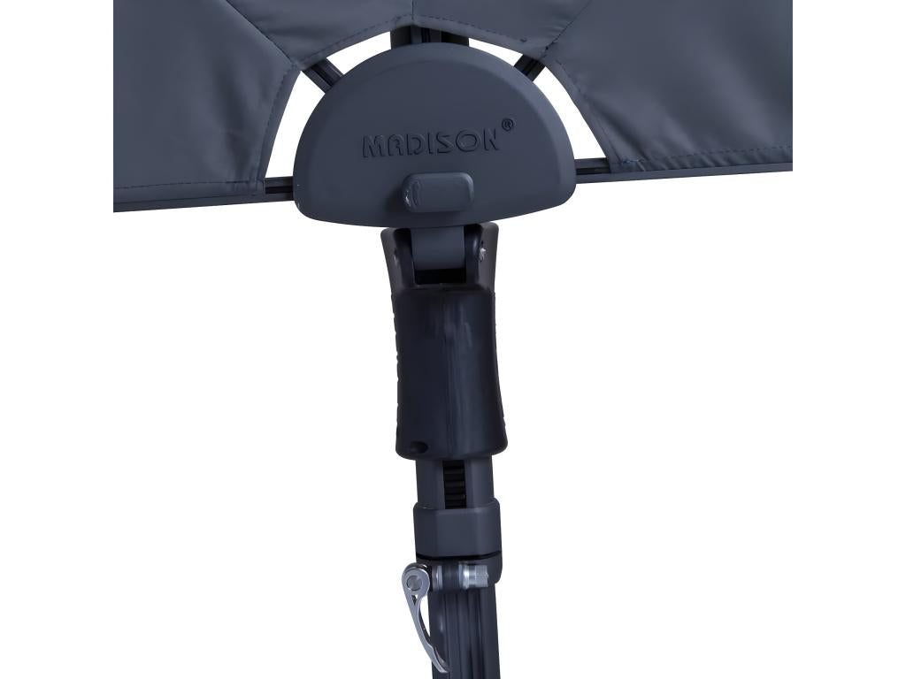 Sun Maisonpuretop ombrellone da balcone 270x150 cm Grigio PAC3P014 43924VOGM