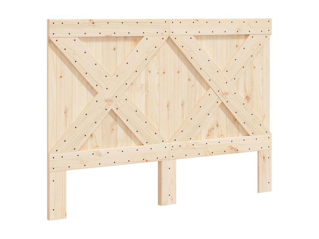 Testiera 140x104 in legno massello di pino 73484ENQG