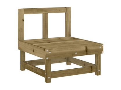 Set di mobili da giardino 7 pezzi in legno di pino impregnato 53367LAWR