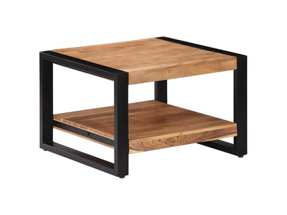 Tavolino da caffè 60x60x40 cm Legno massello Maisonpuretop 11761YAUJ