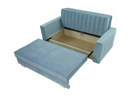 Divano letto trasformabile Artvivrestore 137 con contenitore per biancheria, 83x160x98cm, mobile preassemblato, 90909XPOZ