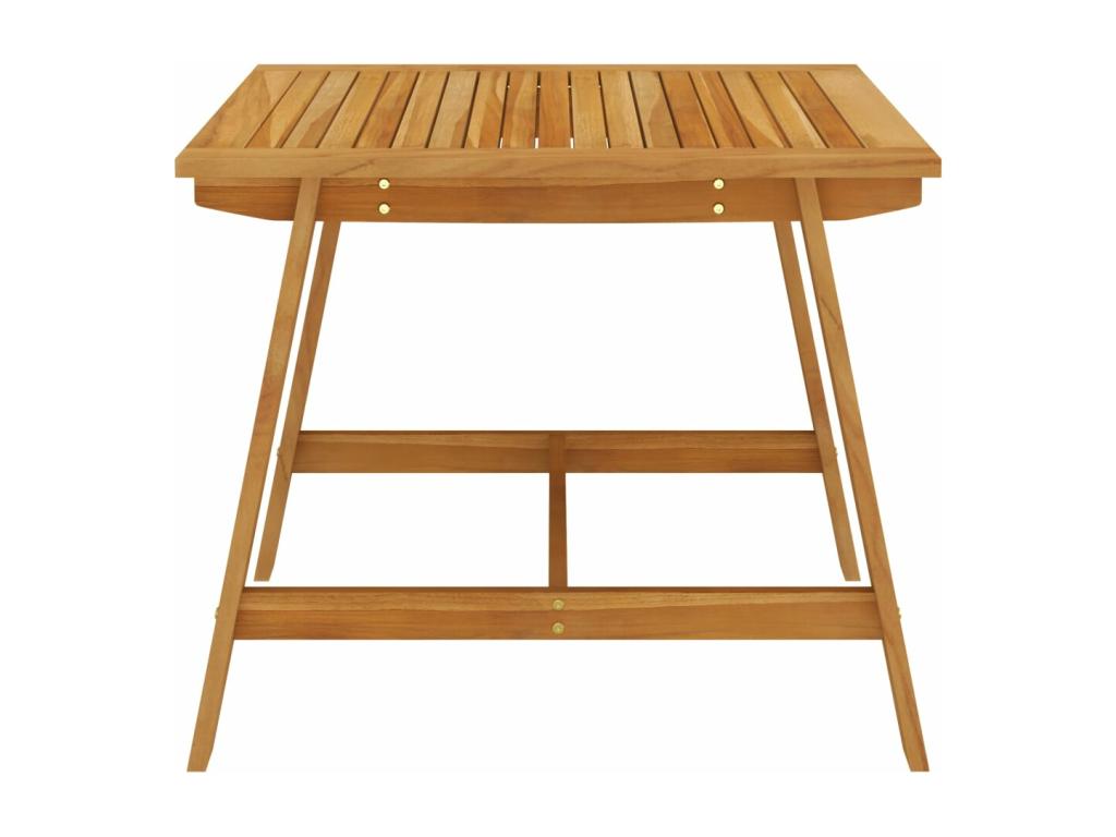 Set da pranzo da giardino 3 pezzi, marrone, 39020PVNA