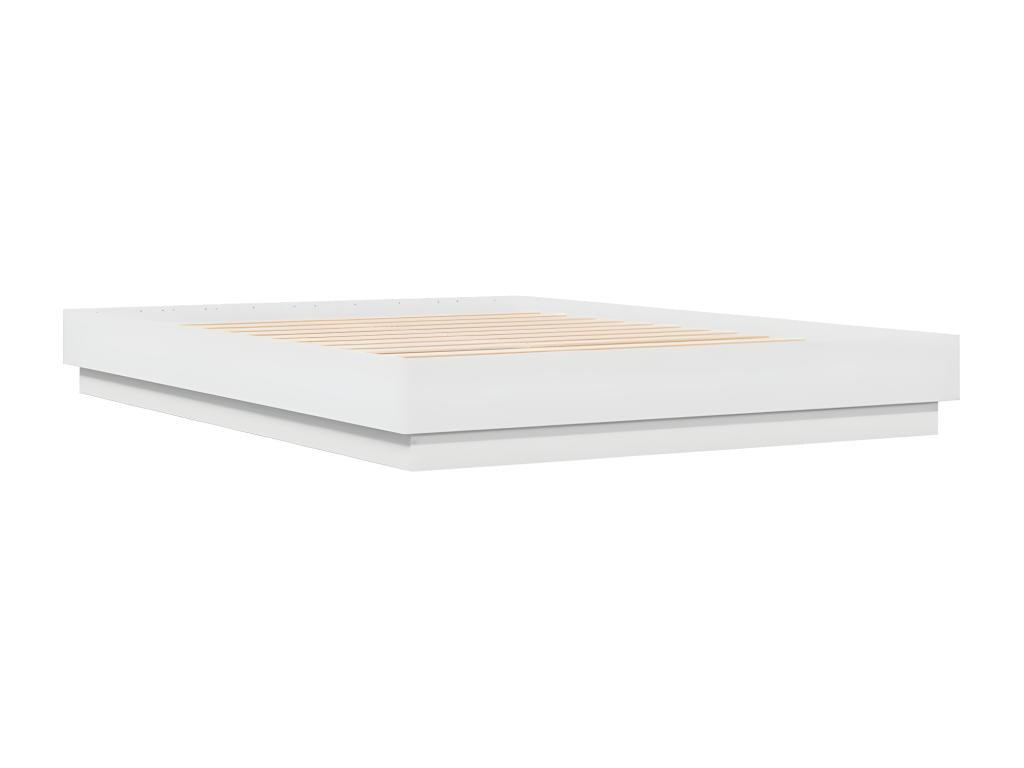 Struttura letto senza materasso, bianco, 140x200 cm, 50745MGHD