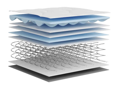 Materasso a molle Bonnell medio 100x200 cm 93778EOWJ