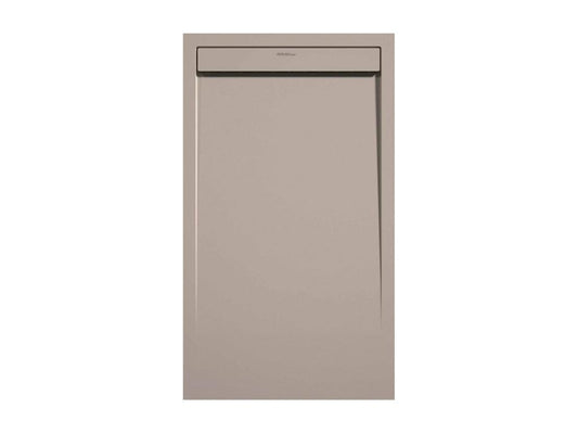 Piatto doccia Calmetop Sand finitura liscia con griglia colorata - 100x90 cm 96723YKLA