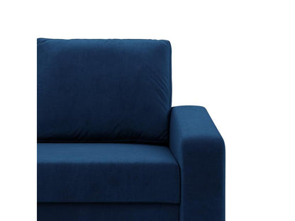 Divano angolare con funzione letto, Artvivrestore Blu Scuro 14142ARRD