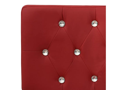 Panca 110cm in similpelle bordeaux rosso 58004JVQZ