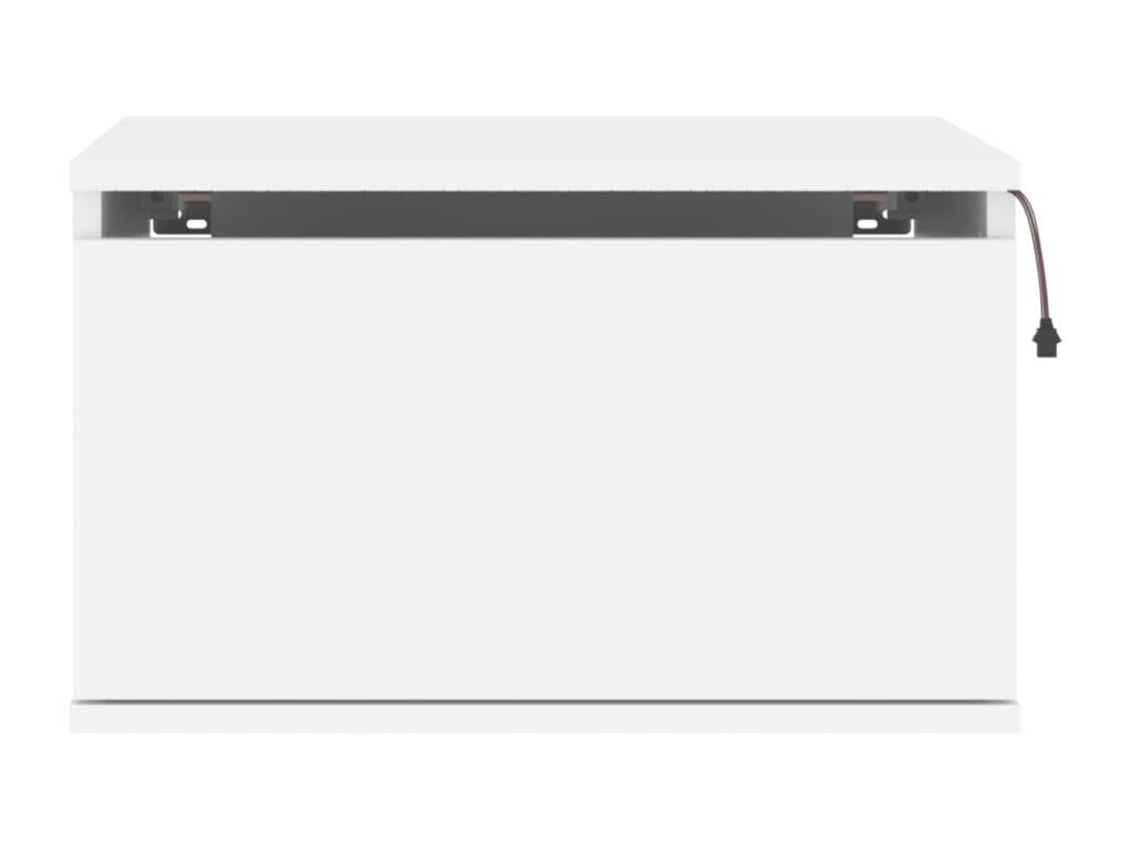 Comodino da parete con luci LED bianche (Artvivrestoreères 43334JWBJ)