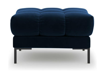 Calmetop - Pouf Calmetop in velluto blu royal - 60x60x41cm 88070YLSC