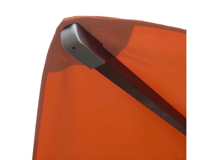 Telo per ombrellone in legno per gastronomia Maisonpuretop-C57 quadrato 4x4m poliestere 3kg - terracotta 94777KXVD